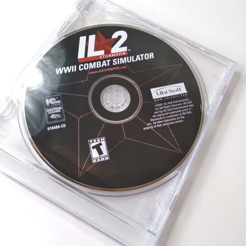 WWII IL-2 STURMOVIK COMBAT FLIGHT SIMULATOR Ubisoft PC Game Only